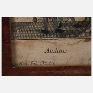 Georg Balthasar Probst, "Das Gehör"