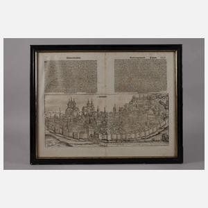 Hartmann Schedel, Ansicht Erfurt