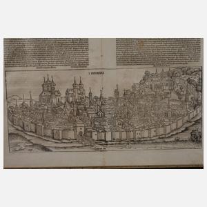 Hartmann Schedel, Ansicht Erfurt