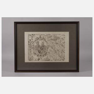 Philipp Apian, Teilkarte Bayern