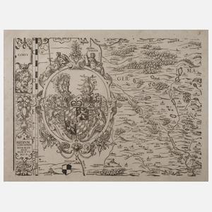 Philipp Apian, Teilkarte Bayern