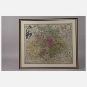 Tobias Lotter, Kupferstichkarte Sachsen