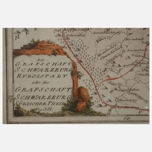 Franz von Reilly, Karte Schwarzburg-Rudolstadt