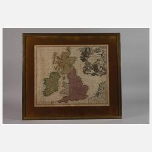 Johann Baptist Homann, Kupferstichkarte England