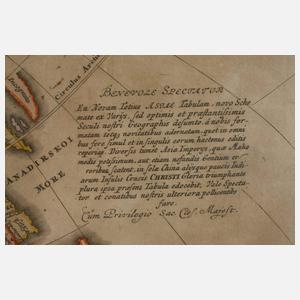 Johann Baptist Homann, Karte Asien