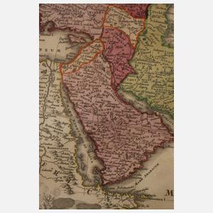 Johann Baptist Homann, Karte Asien