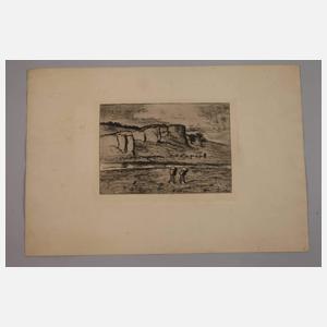 L. von Gleichen-Rußwurm, Landschaft mit Bäuerinnen