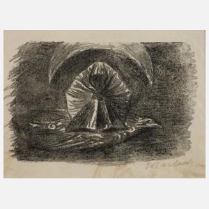 Ernst Barlach, "An den Mond II"