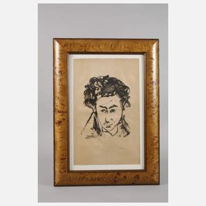 André Derain, Damenbildnis