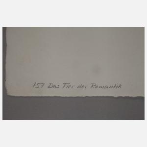 Prof. Ernst Fuchs, "Das Tier der Romantik"