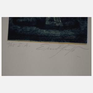 Prof. Ernst Fuchs, "Das Tier der Romantik"