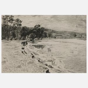 Prof. Theodor Hagen, Am Ufer