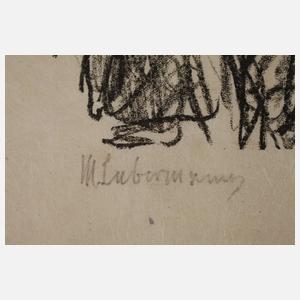 Prof. Max Liebermann, Zeitungsverkäufer