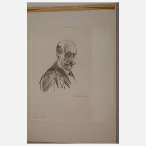 Prof. Max Liebermann, Selbstportrait