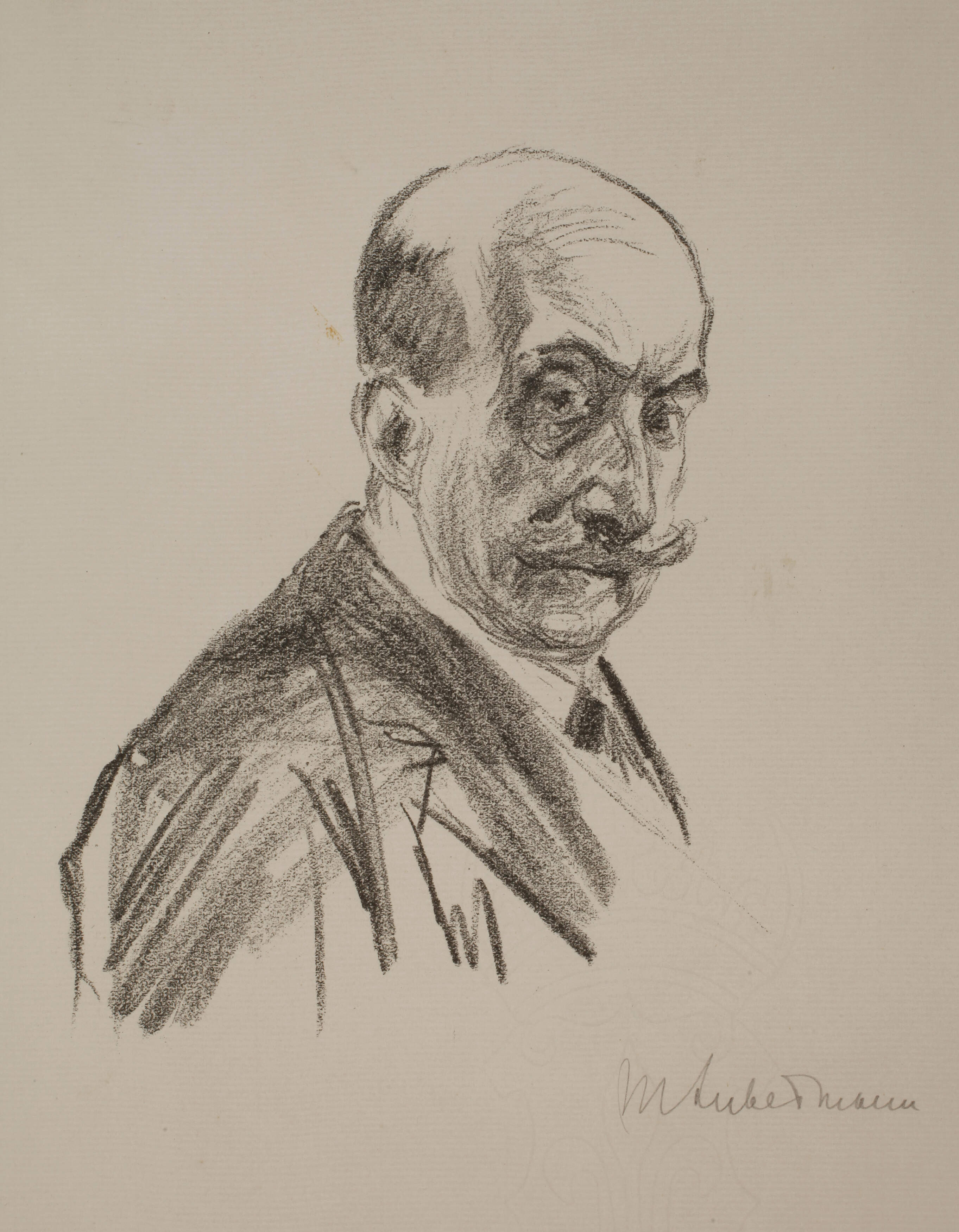 Prof. Max Liebermann, Selbstportrait