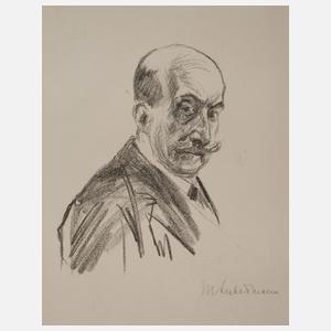 Prof. Max Liebermann, Selbstportrait