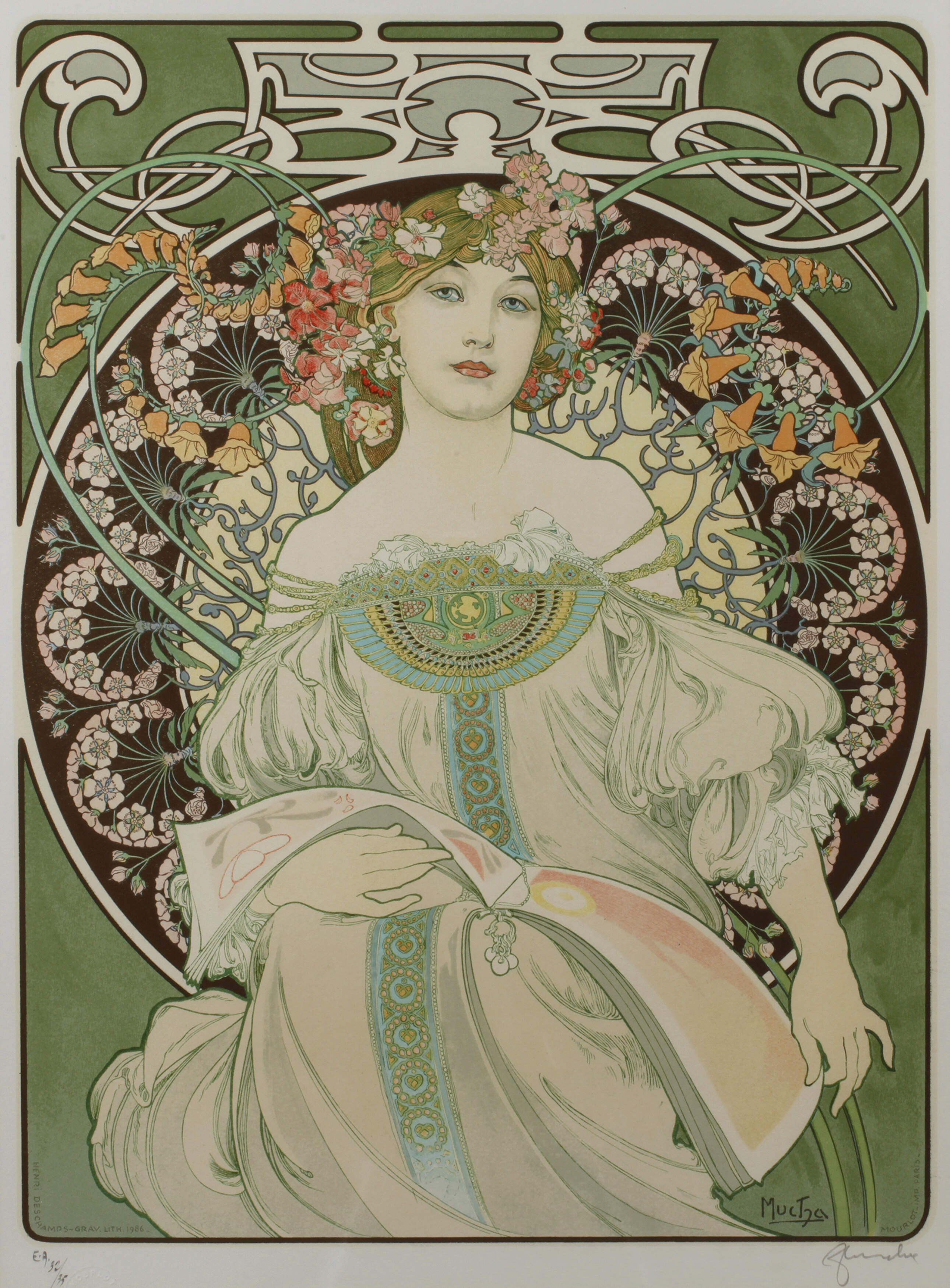 Alfons Mucha, Jugendstilschönheit