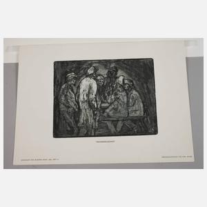 Prof. Emil Nolde, "Tischgesellschaft"