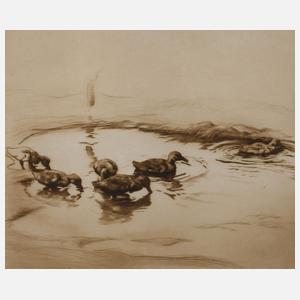 Karl Ewald Olszewski, "Am Tümpel"