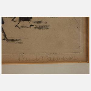 Paul Peschke, Der Augustusplatz in Leipzig