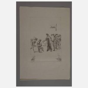 Prof. Max Slevogt, Konvolut Graphiken