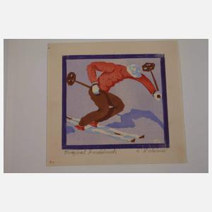 Peter Waldner, Der Skifahrer