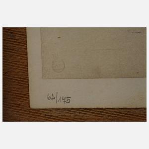 Prof. A. Paul Weber, Der Hund und die Wurst