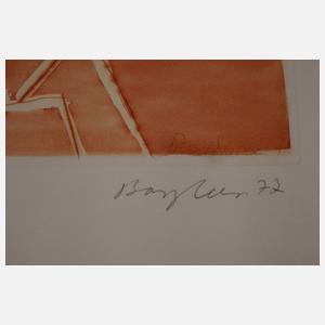 Prof. Eduard Bargheer, Über den Dächern