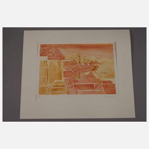 Prof. Eduard Bargheer, Über den Dächern