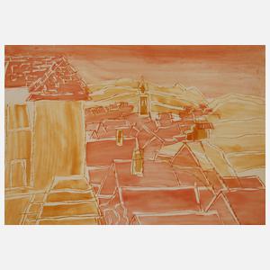 Prof. Eduard Bargheer, Über den Dächern