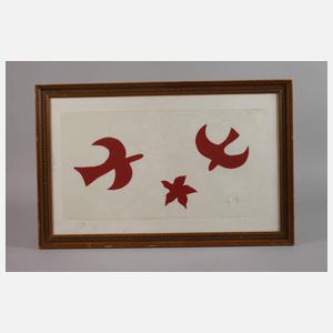 Georges Braque, Komposition mit Vögeln