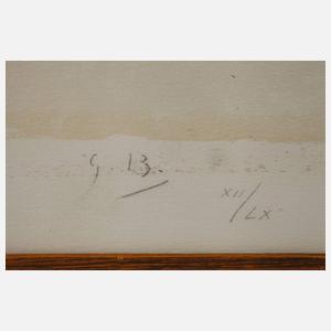 Georges Braque, Komposition mit Vögeln