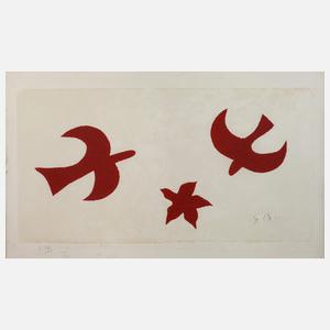 Georges Braque, Komposition mit Vögeln