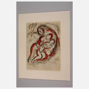 Marc Chagall, "Hagar in der Wüste"
