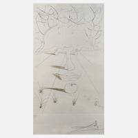Salvador Dali, attr., Surrealistische Komposition111