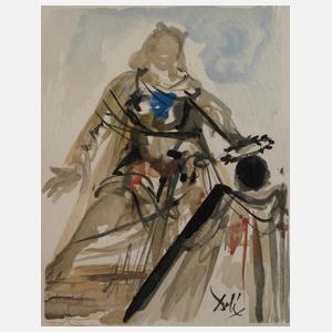 Salvador Dali, nach, zu Dantes Göttlicher Komödie