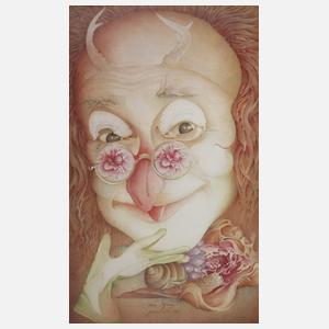 Wolfgang Fratscher, "Clown"