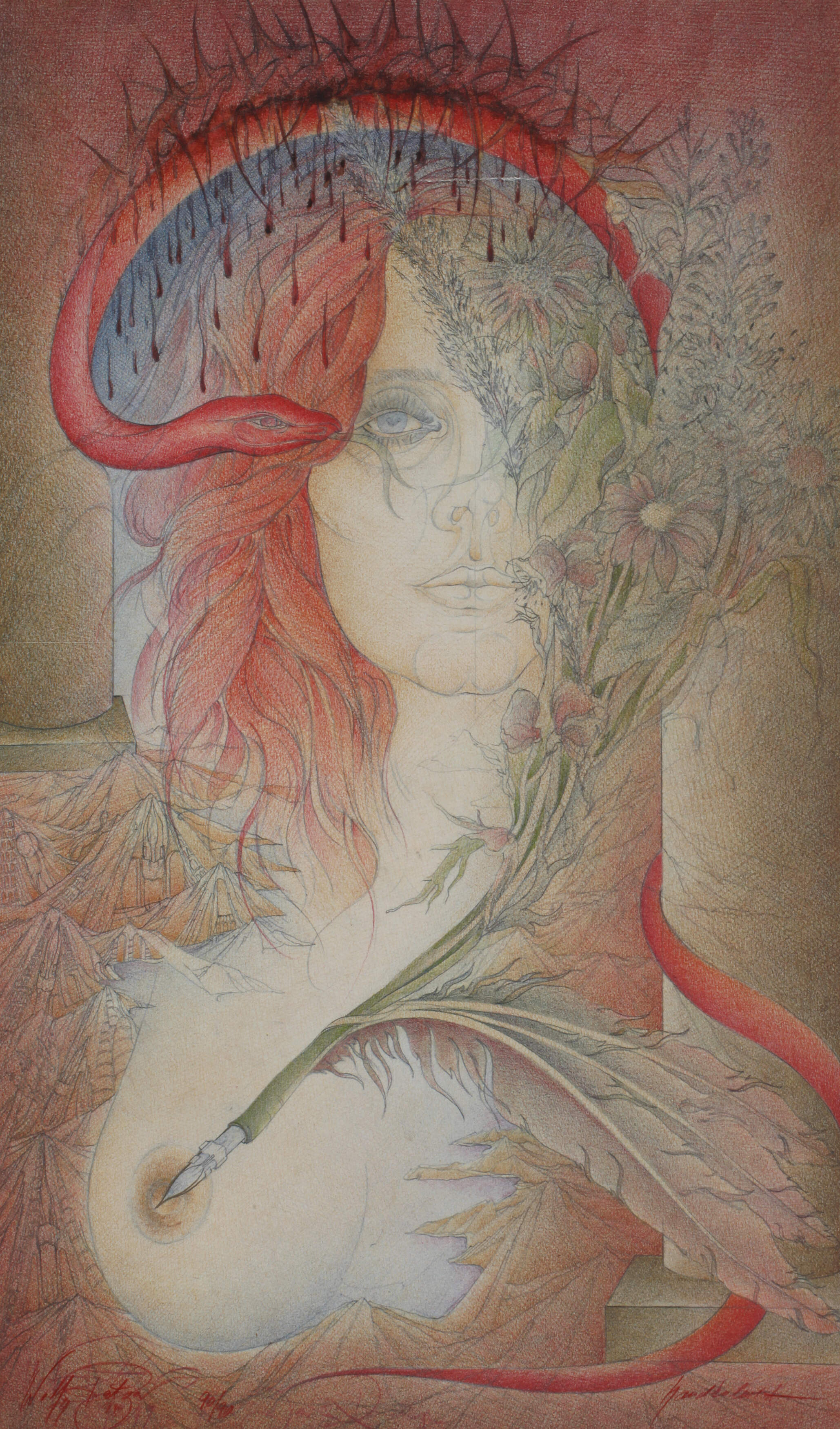 Wolfgang Fratscher, Frauenportrait