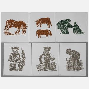 HAP Grieshaber, "Schartige Sense"