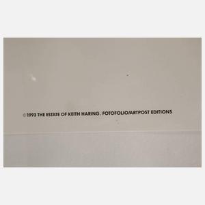 Keith Haring, Plakat