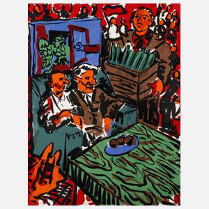 Prof. Jörg Immendorff, "3. Oktober 90"