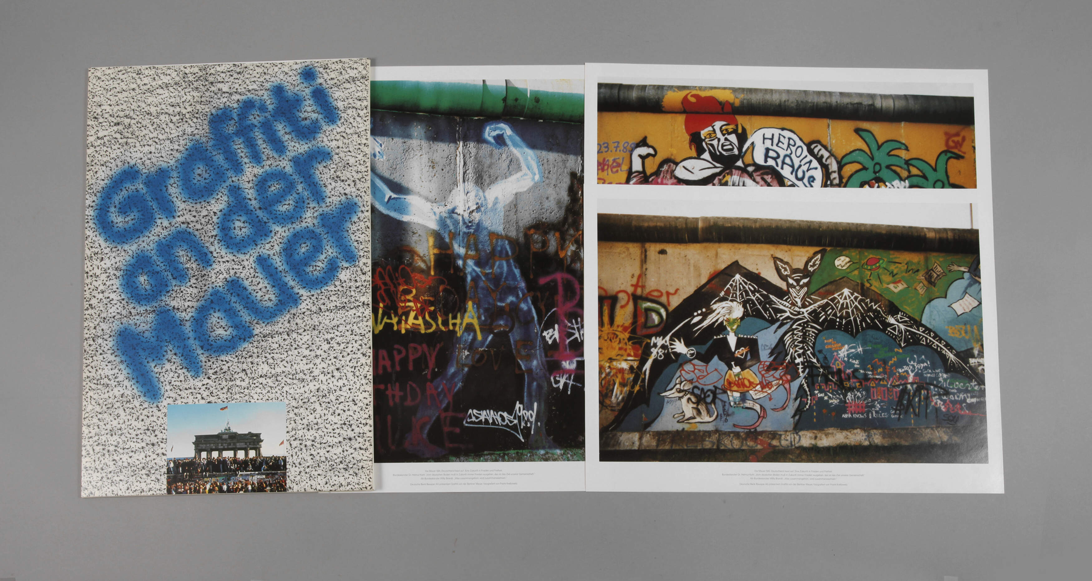 Frank Krellowetz Mappe "Graffiti an der Mauer"