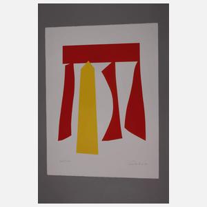 Prof. Ursula Sax, Abstrakte Komposition