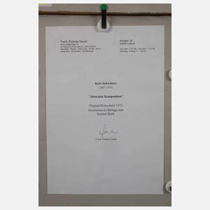 Kurt Schwitters, Abstrakte Komposition