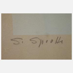 Siegward Sprotte, "Sturm am Strand"