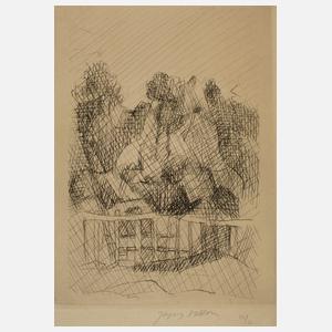 Jacques Villon, Abstrakte Komposition