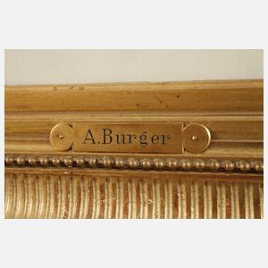 Prof. Anton Burger, attr., Das alte Gartenhaus