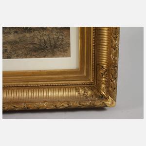 Prof. Anton Burger, attr., Das alte Gartenhaus