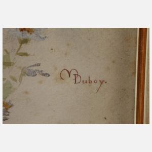 M. Duboy, Junge Liebespaare im Park