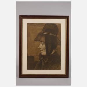 Fritz Schnitzler, Schwälmerin mit Haube